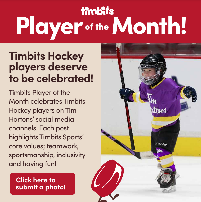 Timbits Player of the Month