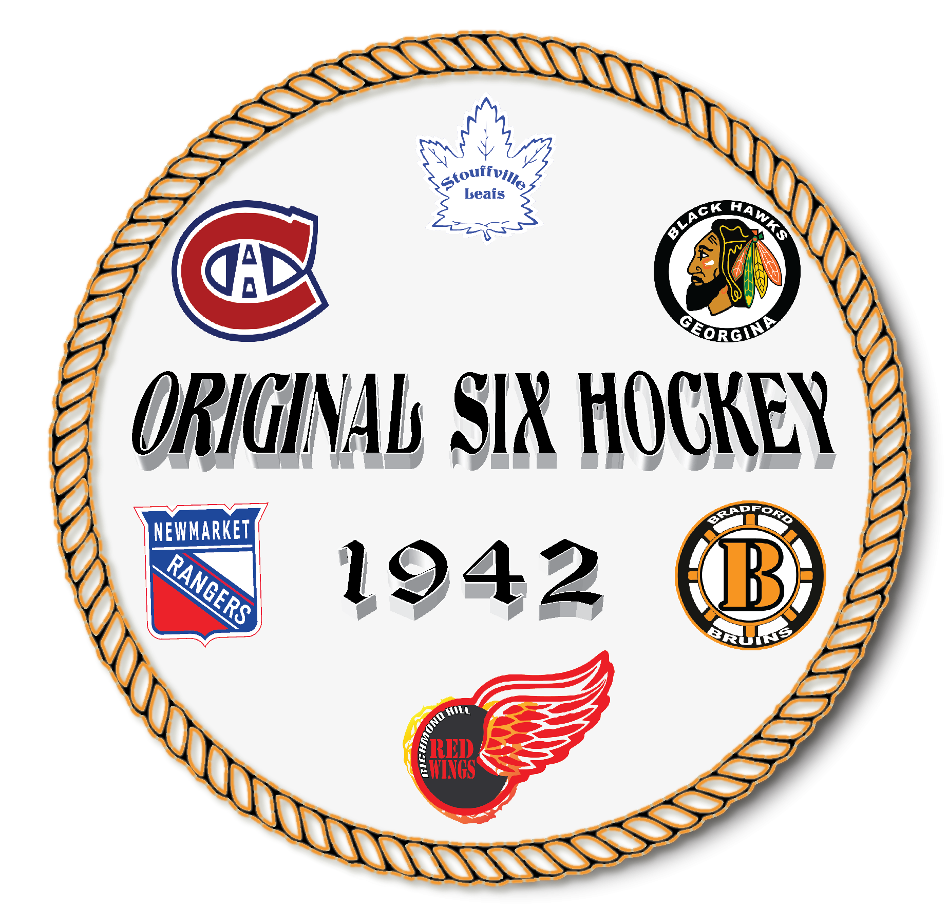 Original Six Hockey 1942